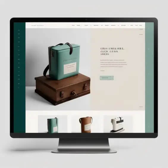 A product page on a Shopify site